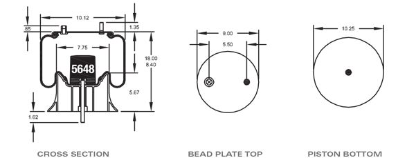 SAF HOLLAND 90557329 Air Spring CROSS REFERENCE